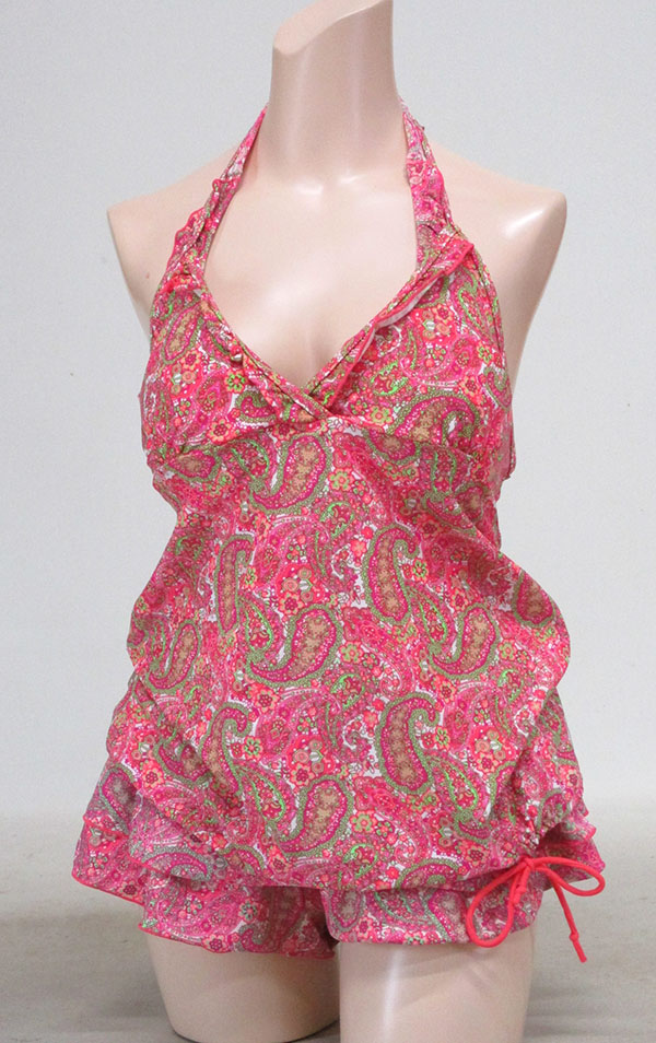 カジュアル水着（ビキニ・上衣・ショートパンツ付き）