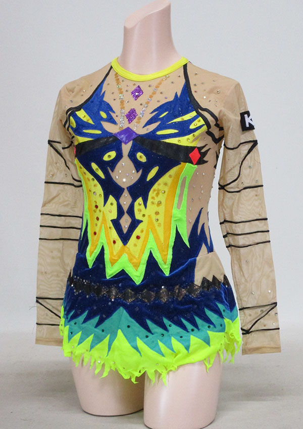 レオタード（ペプラム付き）