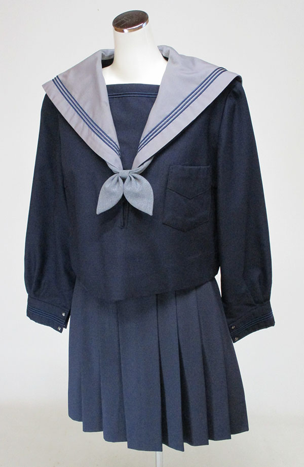冬セーラー上下セット（襟カバー付）