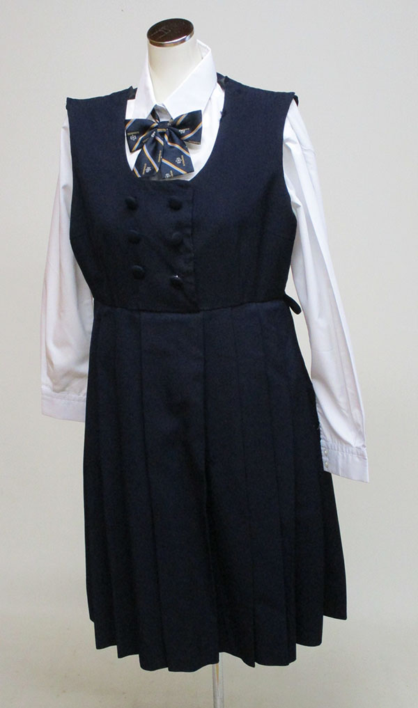 ブラウス＋ジャンスカ（リボン付）