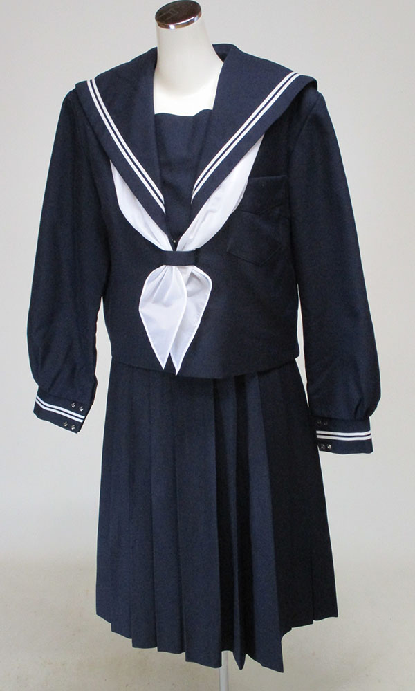 冬セーラー上下セット（スカーフ付）