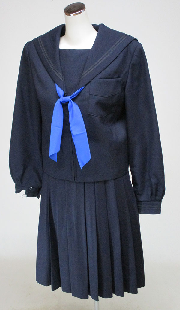 冬セーラー上下セット（帯スカーフ付）